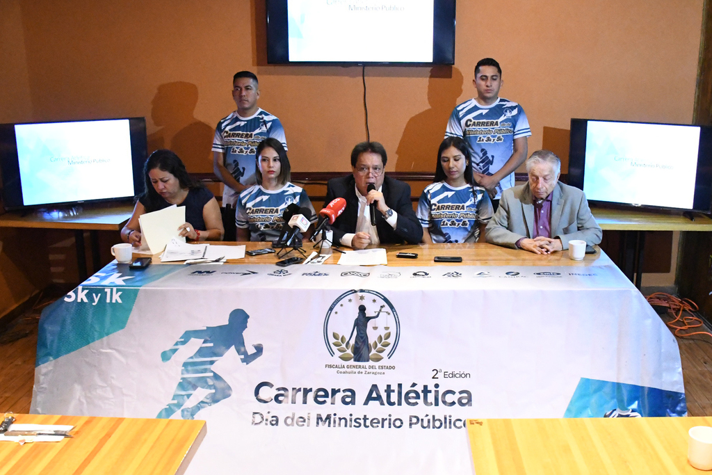 Las declaraciones del fiscal se dieron en la presentación de la segunda edición de una carrera atlética. (FERNANDO COMPEÁN)