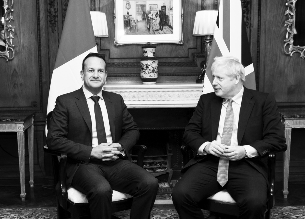 Tras reunirse con su homólogo británico, Boris Johnson, Varadkar indicó que se han producido avances. (EFE)