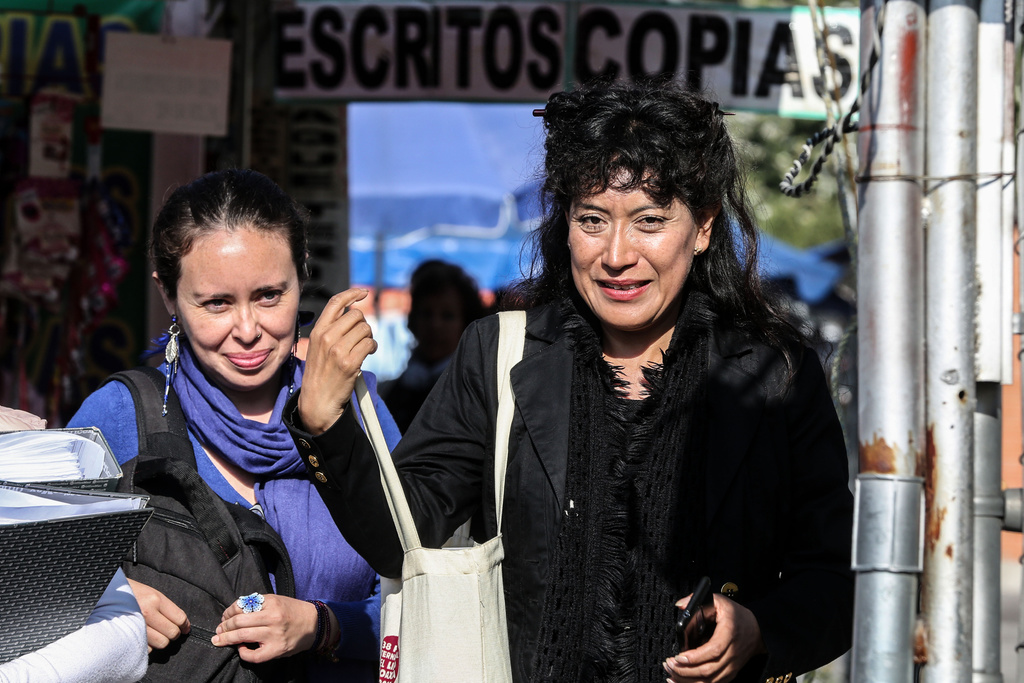 Araceli Osorio, madre de Lesvy Berlín, celebró que la justicia llegara, luego de que se diera sentencia condenatoria a Jorge Luis González Hernández.