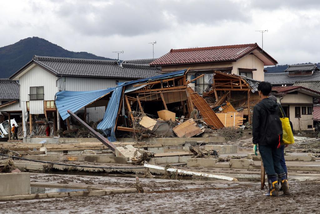 El tifón Hagibis dejó 73 muertos, desaparecidos, damnificados y daños incalculables. (EFE)
