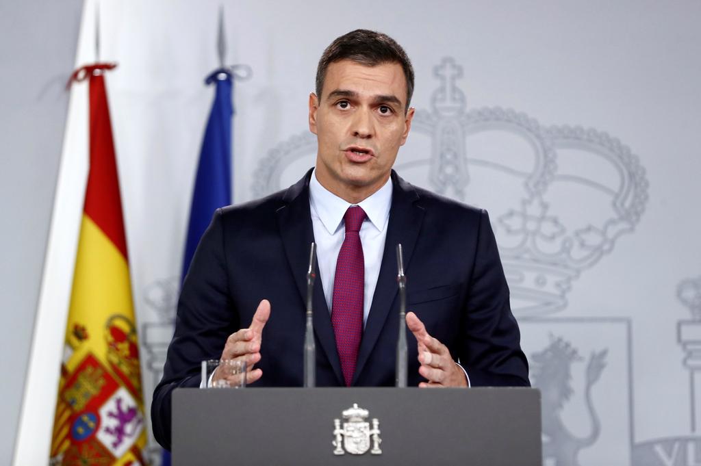 El presidente español, Pedro Sánchez, no descarta 'ningún escenario' de acción en Cataluña. (EFE)