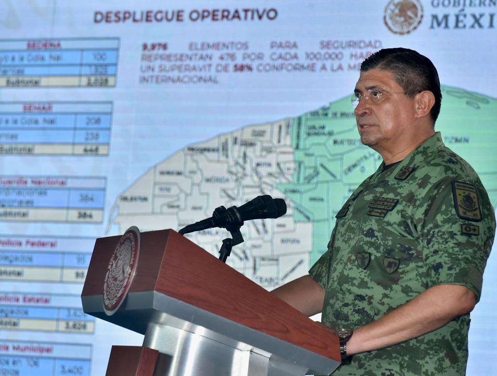 Los datos aportados por el secretario de la Defensa Nacional, Luis Cresencio Sandoval González, establecen que un grupo armado se introdujo a la unidad habitacional militar. (ESPECIAL)