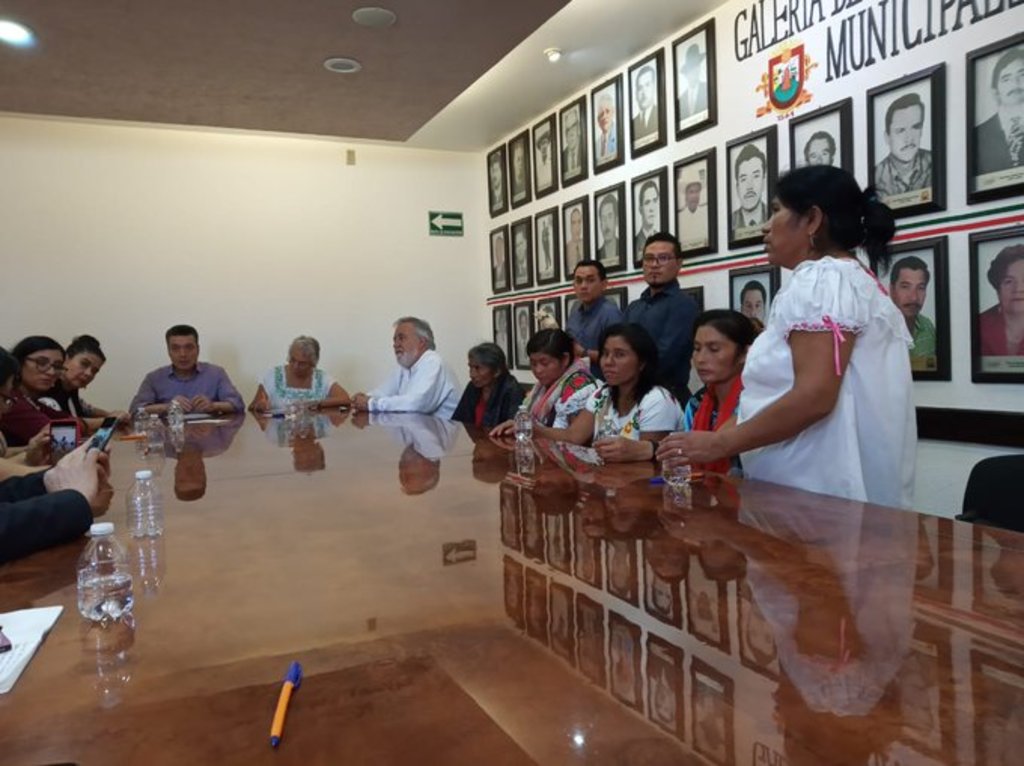 La secretaria Sánchez Cordero reconoció la 'valentía' de las cuatro mujeres por denunciar los hechos.