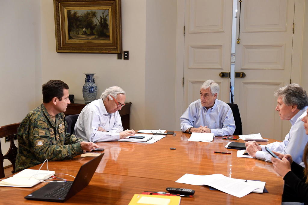 El presidente Sebastián Piñera hizo un llamado a la unidad en estos momentos difíciles. (EFE)