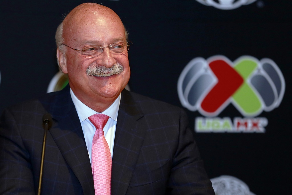 El presidente de la Liga MX, Enrique Bonilla, descartó la idea de dejar su cargo al frente del órgano regente del futbol mexicano. (JAM MEDIA) 