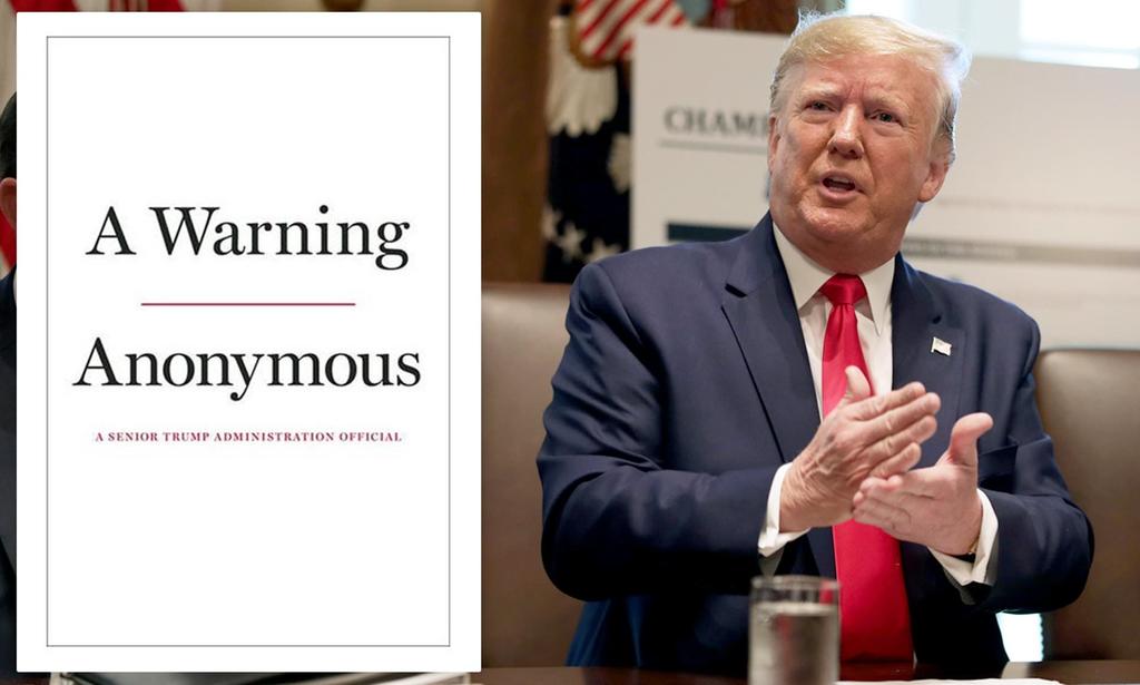 'Este libro ofrecerá un relato chocante y de primera mano sobre el presidente Trump y sus acciones', indicó la editorial en un mensaje enviado al diario The Washington Post. (ESPECIAL)