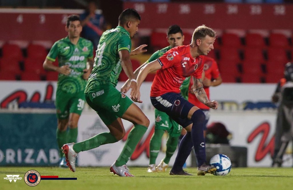 Veracruz se impuso 1-0 a los Alebrijes de Oaxaca, y mantiene posibilidades de pasar a la siguiente ronda en la Copa MX. (CORTESÍA VERACRUZ) 
