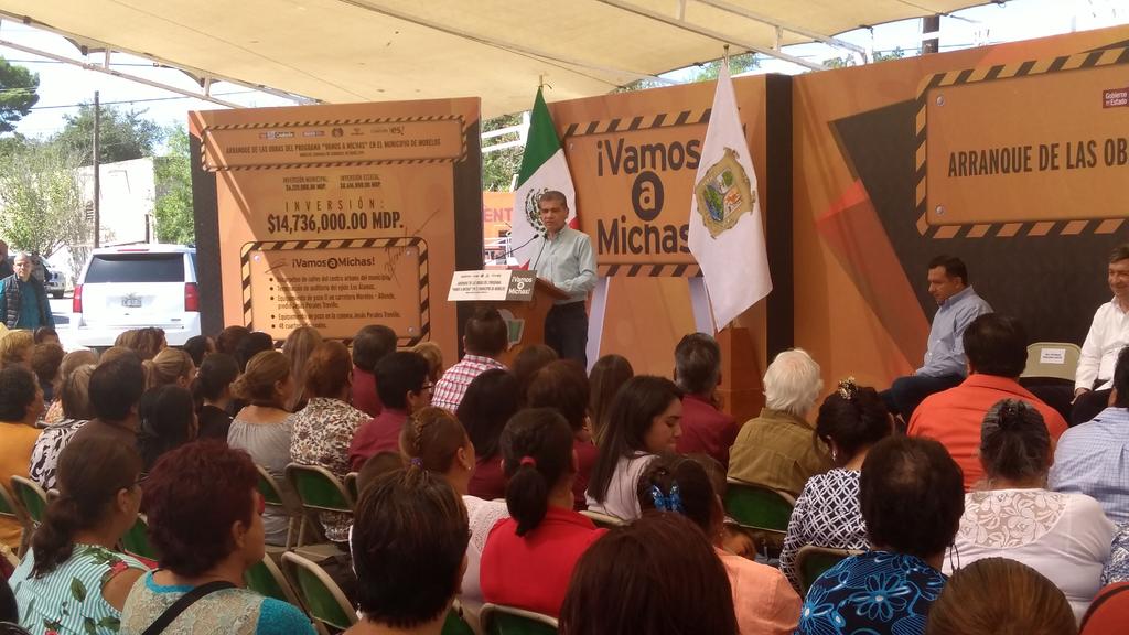 Miguel Ángel Riquelme, gobernador de Coahuila, señaló que prácticamente quedará sellada la región norte de la entidad. (EL SIGLO DE TORREÓN)
