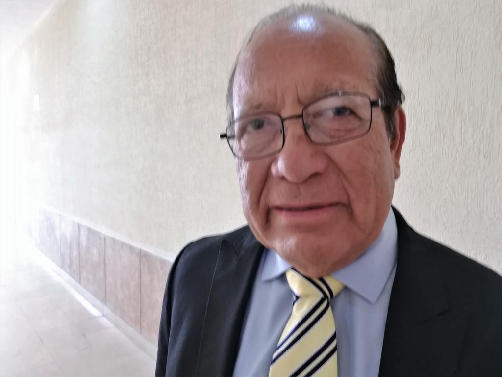 José Oscar Mejía Robledo, presidente de la Comisión de Honor y Justicia del Colegio de Abogados de La Laguna. (EL SIGLO DE TORREÓN)