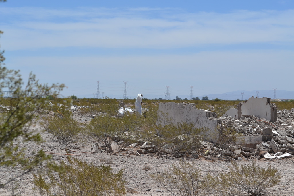 Varios de los restos óseos localizados en el estado de Coahuila se encuentran carbonizados.