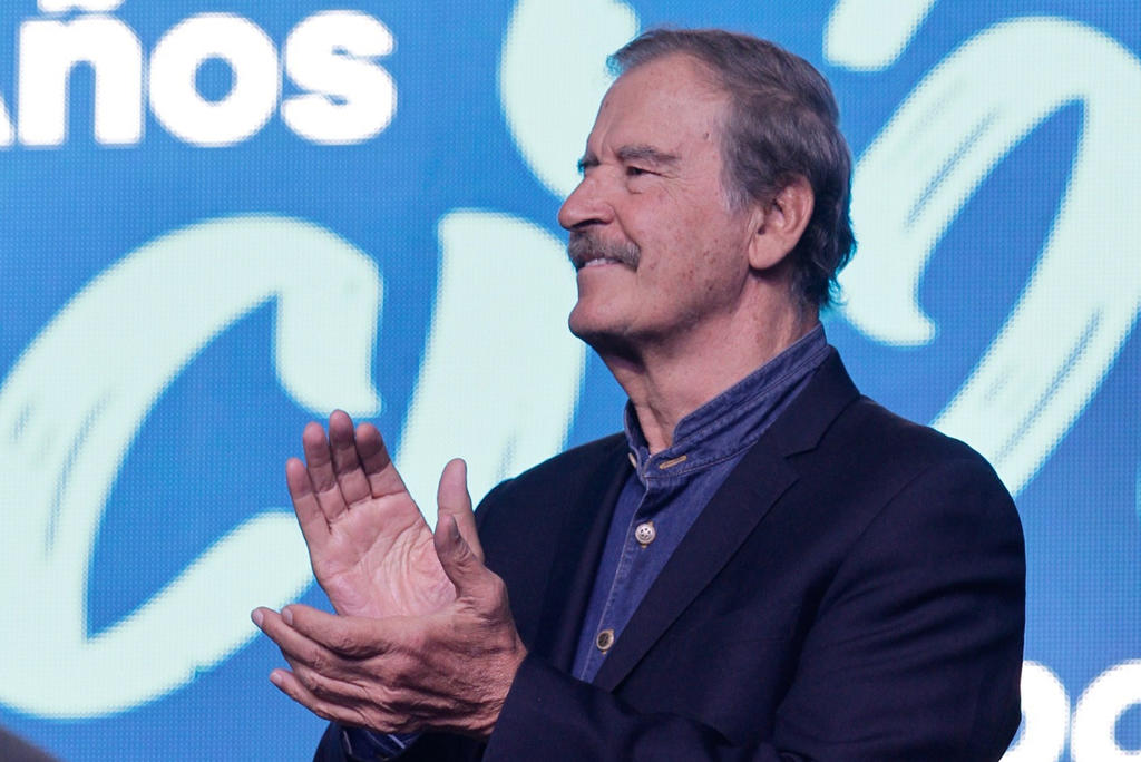 El expresidente panista Vicente Fox (2000-2006) declaró que 'la mejor forma de combatir a los cárteles es la legalización de las drogas'.  (ARCHIVO)
