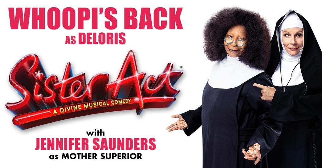 La actriz estadounidense Whoopi Goldberg retomará el personaje de “Deloris Van Cartier” para la obra musical Sister Act (Cambio de hábito). (ESPECIAL)