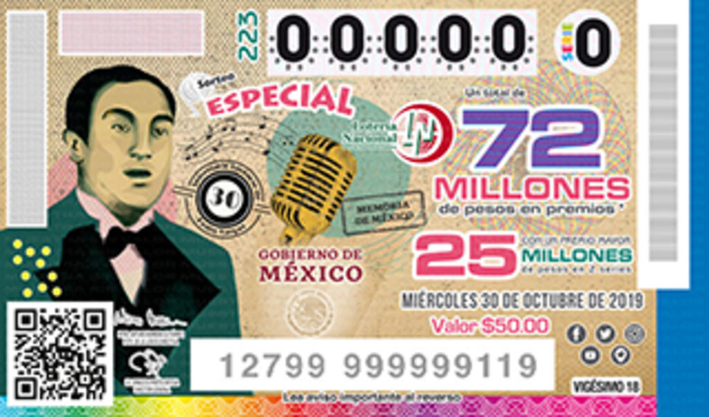 Cae segundo premio de la Lotería Nacional en Torreón. 
