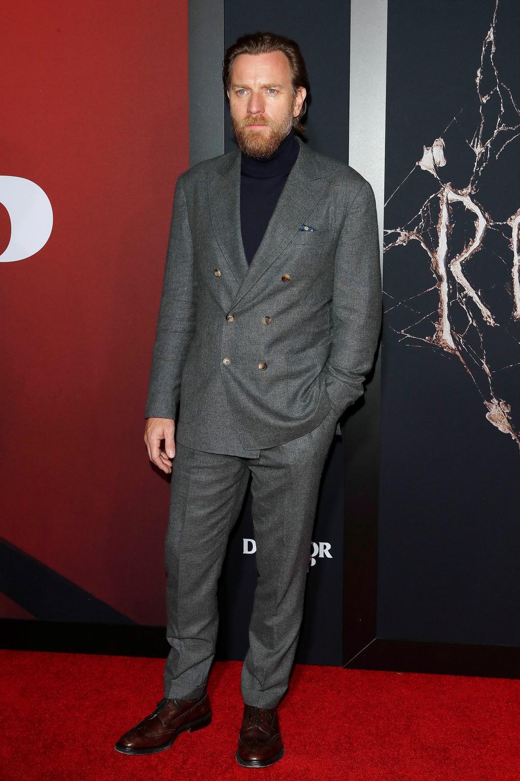 En la premiere. El actor Ewan McGregor presentó en Los Ángeles la película Doctor Sleep, la secuela de The Shining. (EFE)