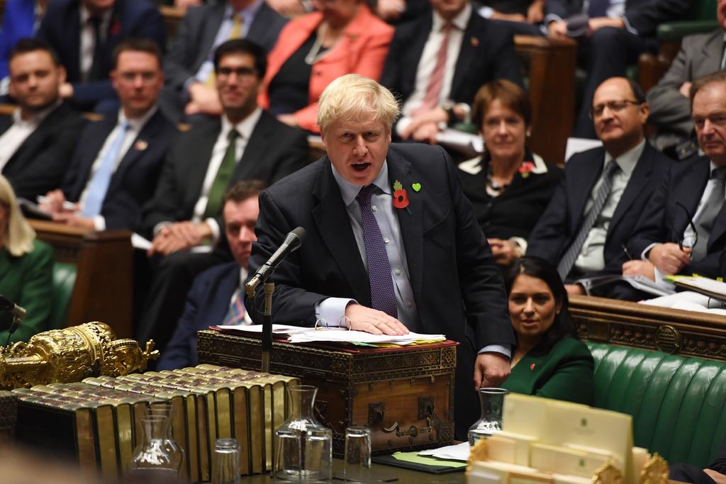 El primer ministro Boris Johnson ha dicho a los legisladores conservadores que esta serán unas 'duras elecciones'. (EFE)
