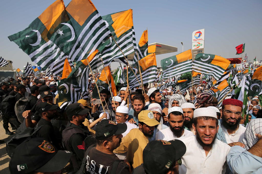 La 'marcha de la libertad' comenzó el domingo en la costera Karachi. (ARCHIVO)