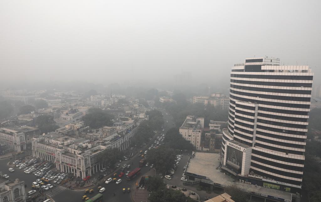 La polución en la ciudad generalmente aumenta alrededor de principios de noviembre. (ARCHIVO)