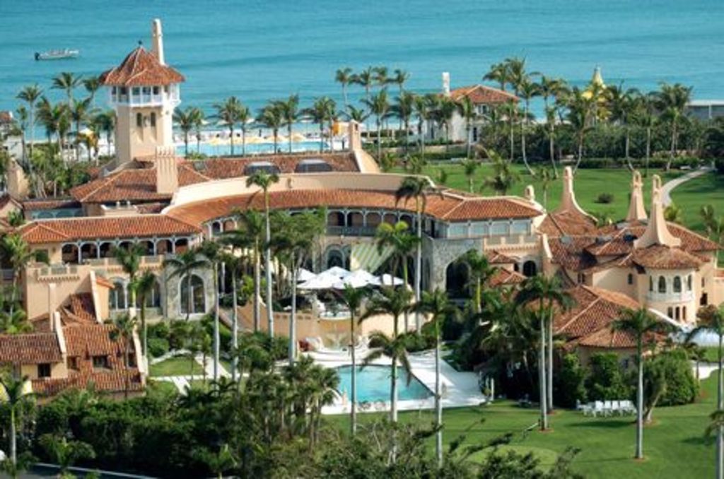 Trump cambio su residencia a su Club Mar-a-Lago.