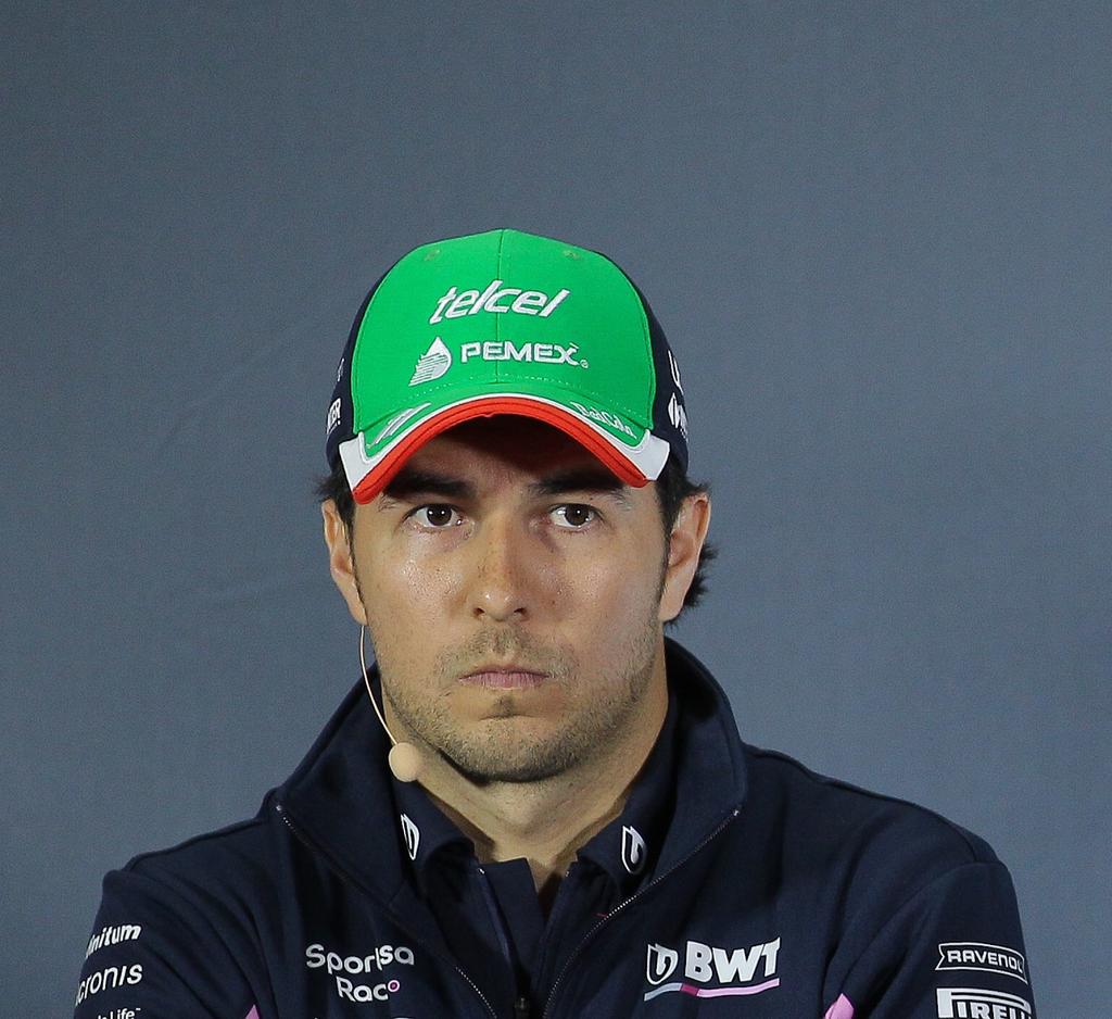 Sergio Pérez no tuvo un buen día en las prácticas del Gran Premio de Estados Unidos. (ARCHIVO) 