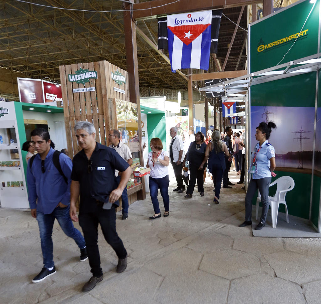 La Feria Internacional de La Habana (Fihav), en la que participan empresarios de más de 55 países, comenzó este lunes con el objetivo de atraer inversión extranjera. (ARCHIVO)