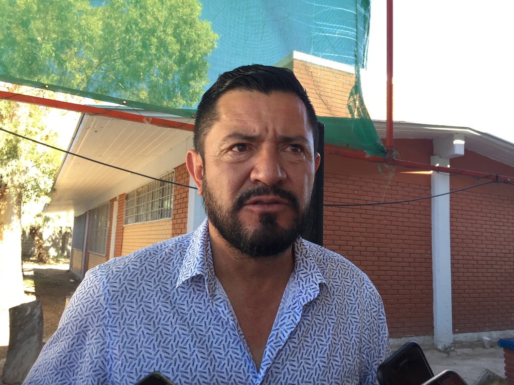 El alcalde Horacio Piña dijo que casi completan la meta del número de elementos, pero les falta parque vehicular. (ARCHIVO)