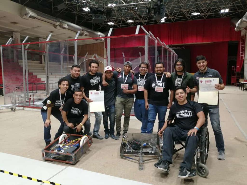 Estudiantes del Capítulo Estudiantil del American Society of Mechanical Engineers (ASME) ITL (Instituto Tecnológico de La Laguna) participaron en el Juárez Robot Challenge 2019 y obtuvieron el segundo lugar en la competencia de peleas de robot en jaulas. (EL SIGLO DE TORREÓN)