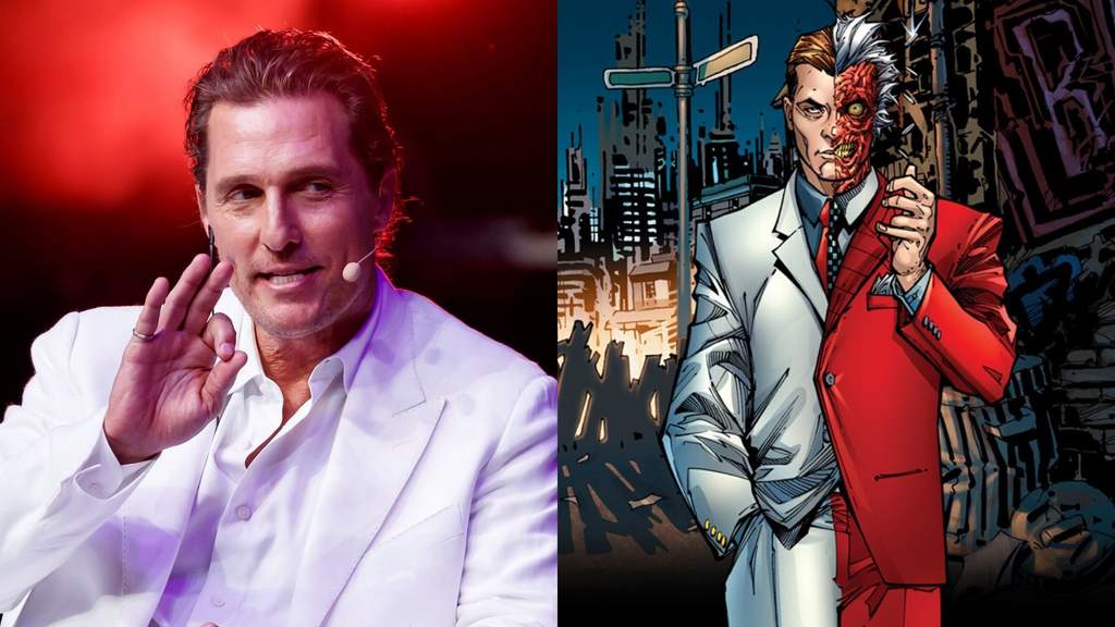 Matthew McConaughey se une al elenco de The Batman tras haber sido seleccionado por Warner Bros. para interpretar a “Harvey Dent”, abogado de la Ciudad Gótica que termina convertido en “Dos Caras” y uno de los enemigos de “Batman”. (ARCHIVO/ESPECIAL)