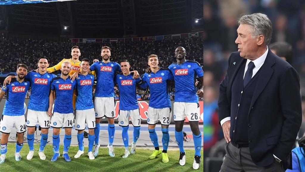 Ancelotti se marchó del estadio San Paolo sin cumplir con la obligación de comparecer a la rueda de prensa tras un partido de la Champions. (ESPECIAL)