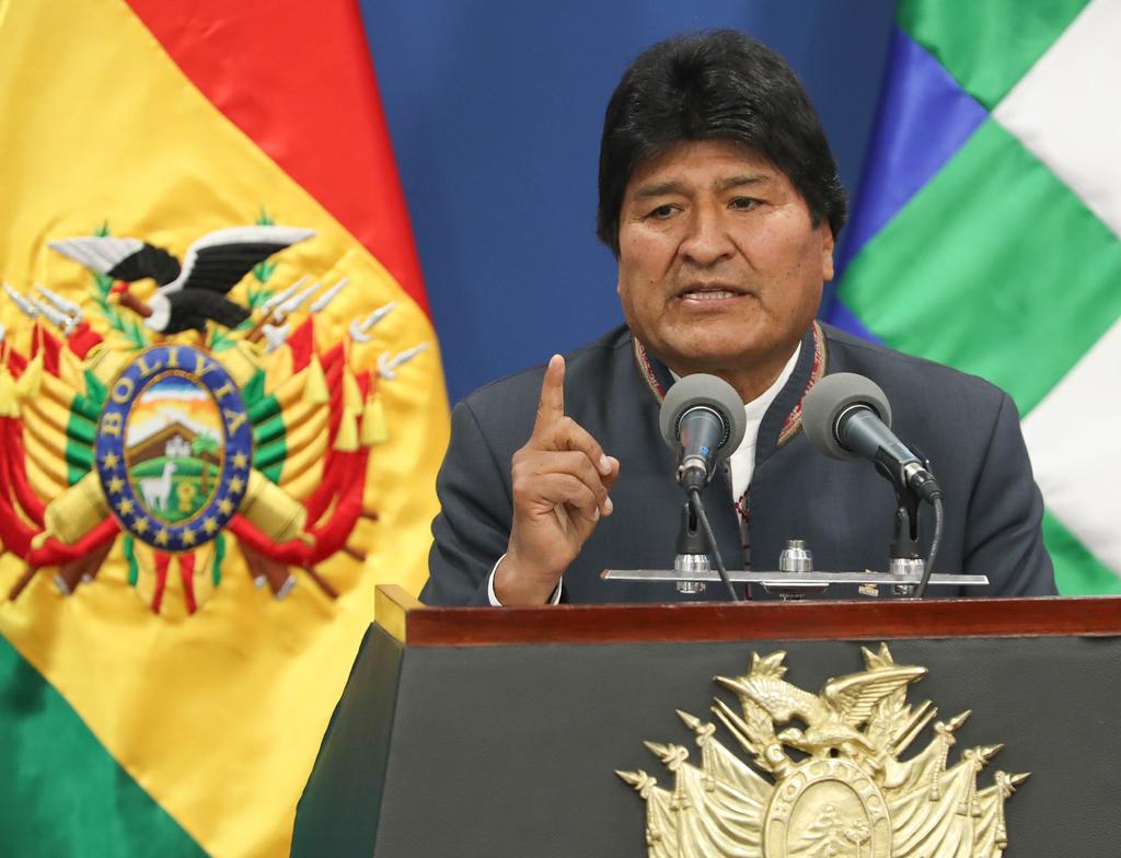 El Gobierno boliviano descartó este jueves que el presidente del país, Evo Morales, vaya a renunciar antes de concluir su actual mandato. (ARCHIVO)