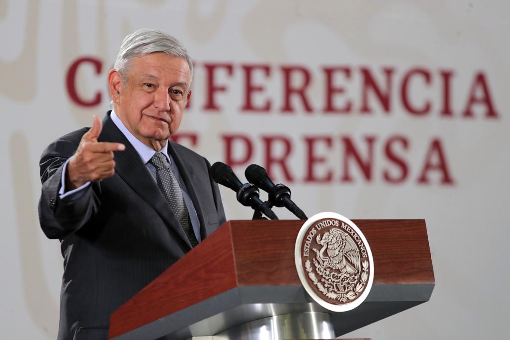 En su mensaje, el presidente de México pidió tener fe en que su gobierno lograra que las cosas mejoren en el país. 
(ARCHIVO)