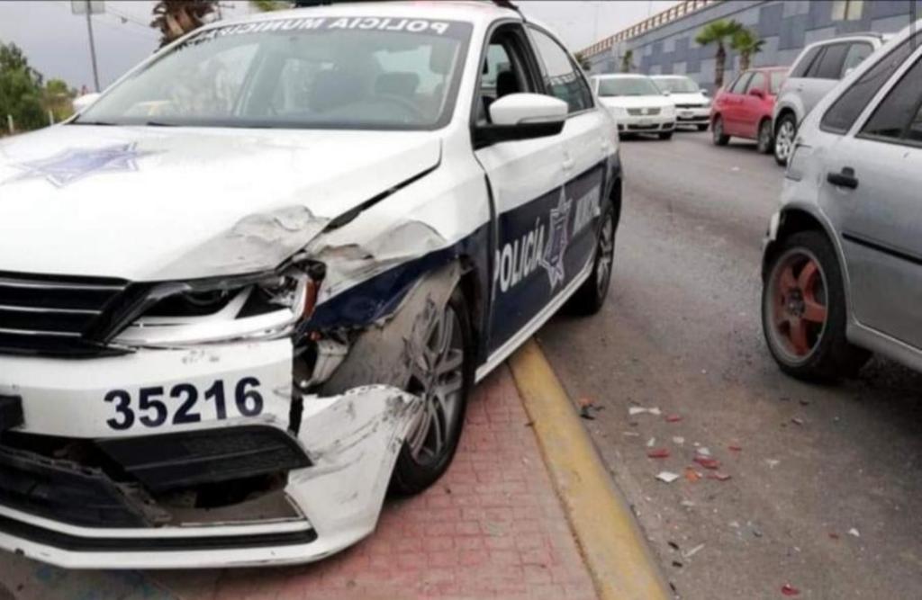 Suman otro choque agentes de la Policía Municipal de Torreón, dando un total de 15 en 2019.
