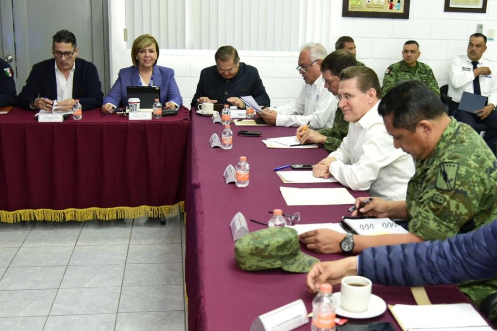 La mesa de seguridad realizada en La Laguna fue encabezada por el gobernador de Durango, José Rosas Aispuro Torres.
