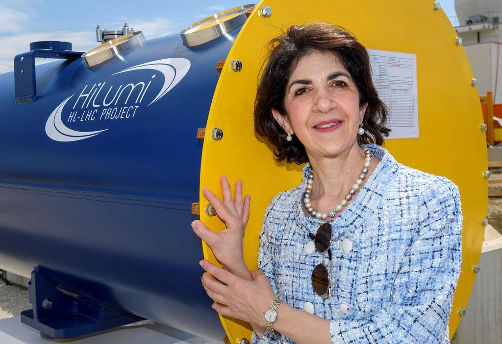 La física italiana Fabiola Gianotti fue reelegida como directora general del Centro Europeo de Física de Partículas (CERN), una de las mayores instituciones científicas del mundo. (ARCHIVO)