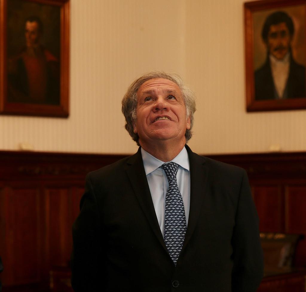 Almagro concluyó que el golpe de Estado ocurrió realmente el 20 de octubre cuando se cometió el fraude electoral y se dio la victoria a Evo Morales en un proceso repleto de irregularidades. (ARCHIVO)