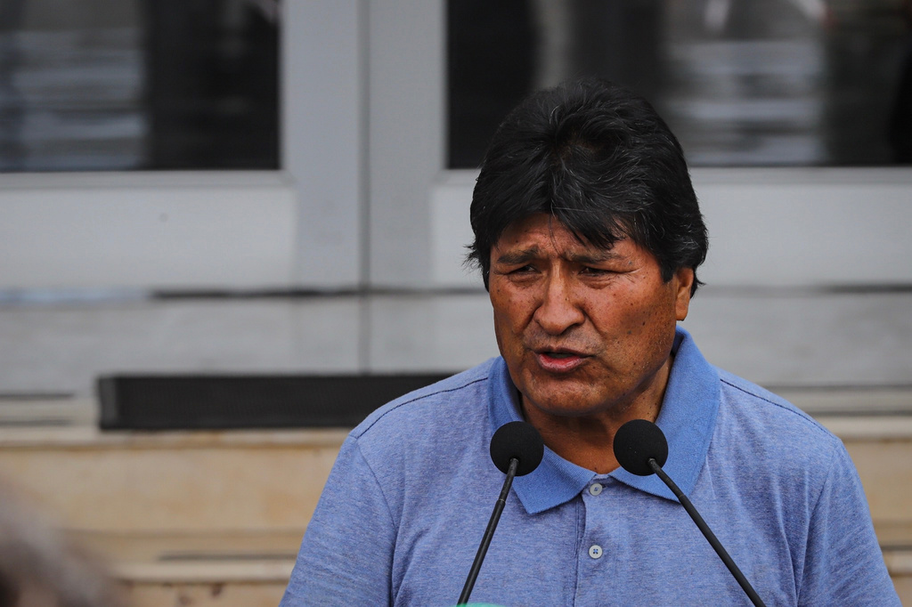El expresidente de Bolivia, Evo Morales, dimitió acusando un golpe de Estado en su país y solicitó asilo político al presidente Andrés Manuel López Obrador. Ayer llegó a la Ciudad de México. (NOTIMEX)