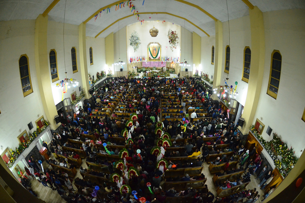 El miércoles 11 de diciembre, a las 11 de la noche, se realizarán Las Mañanitas a la Virgen, con una misa oficiada por el obispo. (ARCHIVO)