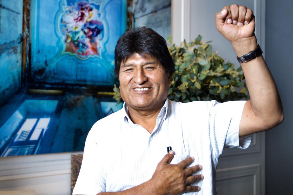 Evo Morales no se arrepiente de haber buscado tener un cuarto mandato, puesto que asegura que esperaba gobernar 20 años, hasta el 2025, porque en esa fecha emblemática del Bicentenario de la fundación de Bolivia habría completado el ciclo de la transformación política y económica del país. (EL UNIVERSAL)