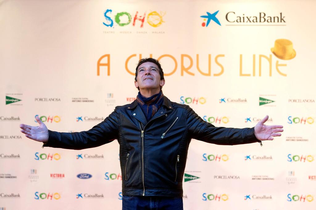 Antonio Banderas ha inaugurado el musical A Chorus Line. (EFE)
