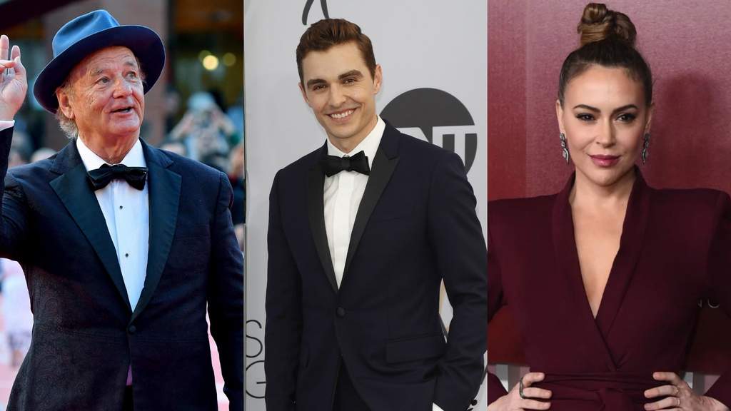 El actor Bill Murray y la actriz Alyssa Milano aparecerán en la serie de comedia The Now, de los hermanos Peter y Bobby Farrelly, que protagonizará Dave Franco. (ARCHIVO/ESPECIAL)
