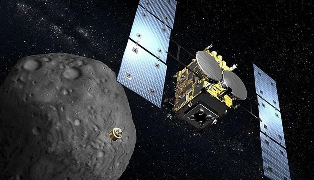 La sonda japonesa Hayabusa2 emprendió este miércoles su viaje de regreso a la Tierra tras conseguir muestras de un remoto asteroide. (ARCHIVO) 