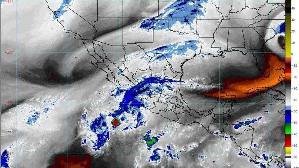 Para este lunes se pronostican lluvias fuertes en Baja California Sur, Sonora, Guerrero y Oaxaca. (ESPECIAL)