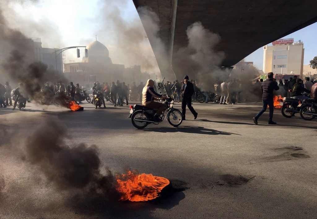 Las autoridades iraníes aseguran que estas manifestaciones están conformadas por criminales. (EFE)