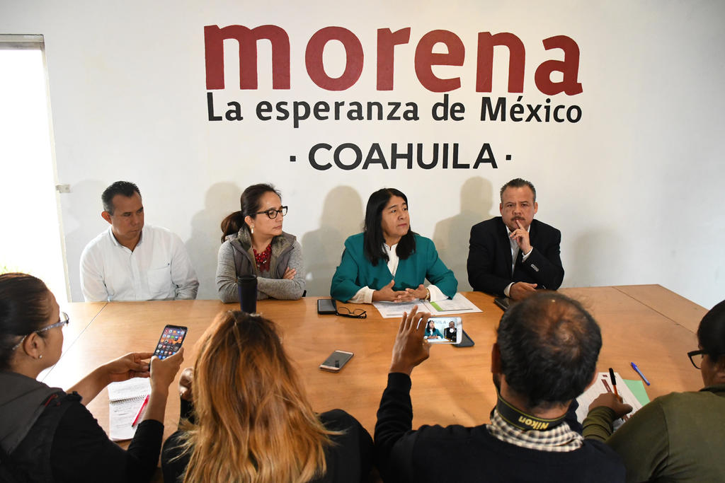 Acuerdan miembros de Morena realizar este 30 de noviembre el Consejo Nacional de Morena en la Ciudad de México. (FERNANDO GONZÁLEZ)
