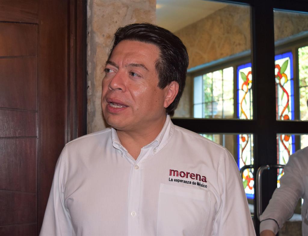 El líder de la bancada morenista, Mario Delgado, señaló que su partido pospondría el debate para el próximo viernes, si hay condiciones. (ARCHIVO)