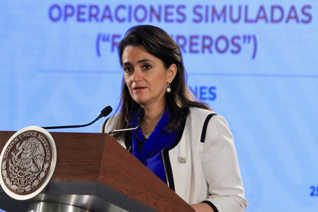 La jefa del SAT, Margarita Ríos-Farjart, señaló que el contribuyente quiere recibir inmediatamente la factura al realizar su pago, por lo que se desarrollará la plataforma. (ARCHIVO) 