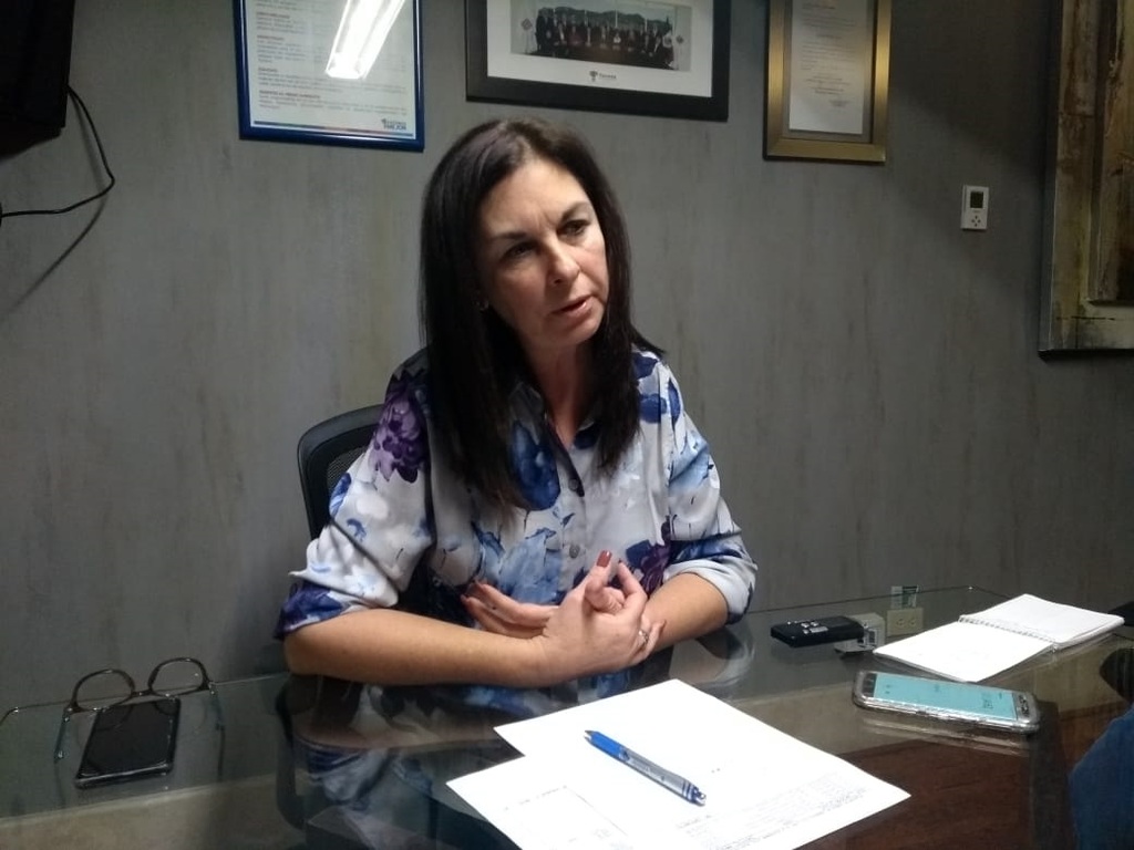 La tesorera Mayela Ramírez consideró que hubo resultados 'positivos' en recaudación de Torreón gracias a los estímulos. (ROBERTO ITURRIAGA)