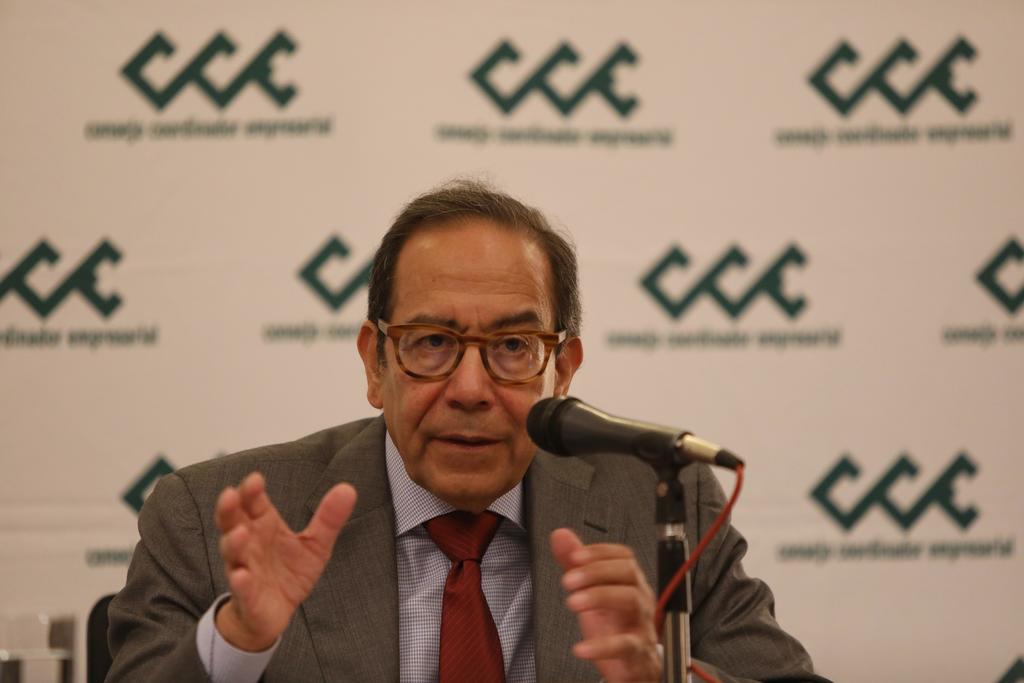 Para el presidente del CCE, Carlos Salazar, es probable que se apruebe este año el tratado comercial T-MEC. (ARCHIVO) 