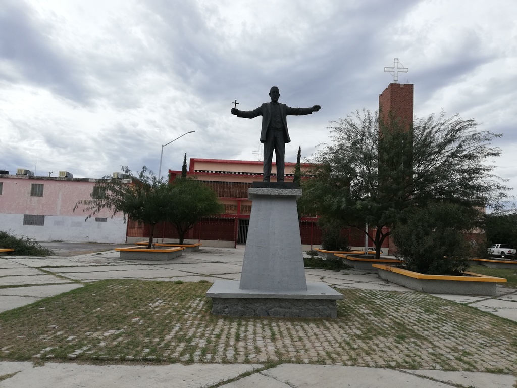 La reliquia del Padre Miguel Agustín Pro se depositará en su iglesia en Torreón este sábado 23 de noviembre a las 11 de la mañana. (VIRGINIA HERNÁNDEZ)