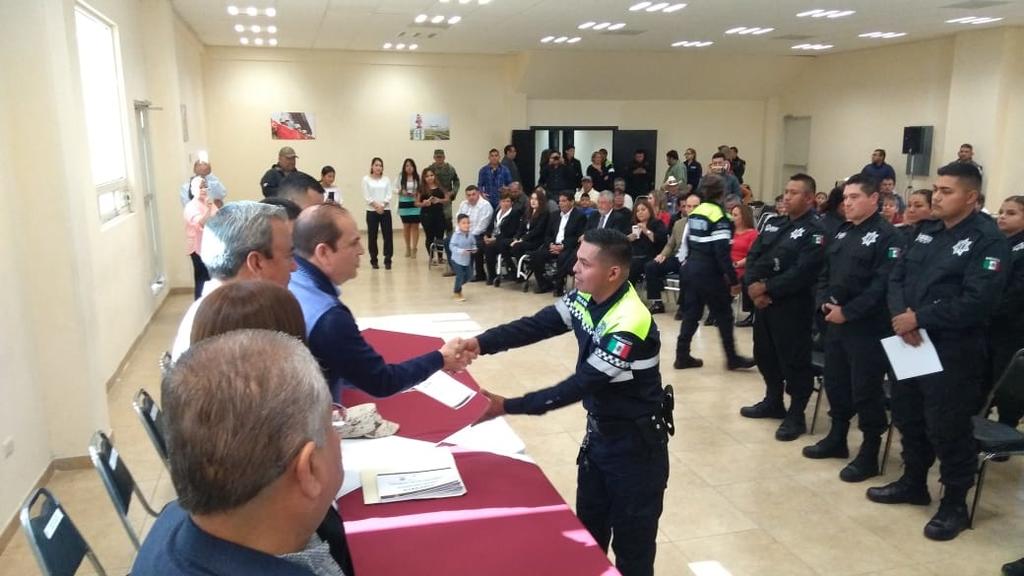 Se realizó una ceremonia de graduación en las instalaciones de la Dirección de Seguridad Pública Municipal (DSPM). (EL SIGLO COAHUILA)
