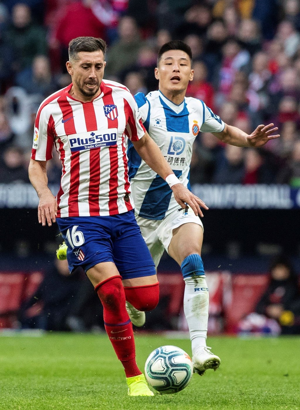 Héctor Herrera apunta a ser titular en el duelo de este sábado luego de su gran actuación la pasada fecha ante Espanyol. (ARCHIVO) 